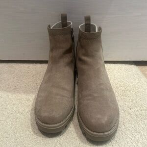 Sole Society Taupe Booties